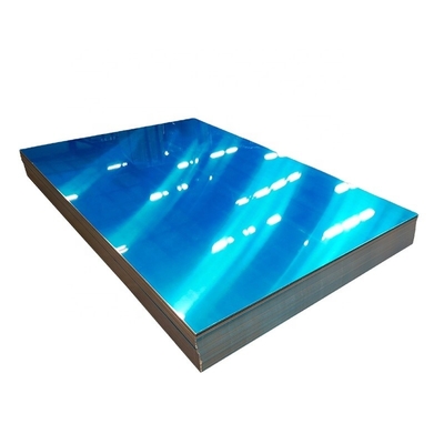 Beschichtete Aluminiumplatte des blatt-6061 flach Oberflächenbreite des mühlende10mm