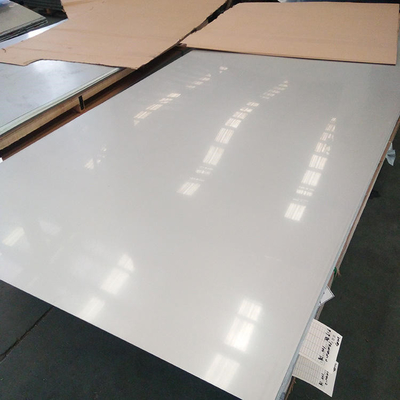 Art 304 Edelstahlblech überziehen 0.8mm, die starkes PVC Spiegel BA 2B 4x8 Größe umfasste