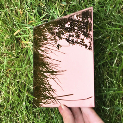 Pvd-Edelstahl-Spule beschichtete Bronze- Titan-Rose Golden Mirror Pvdf Pe
